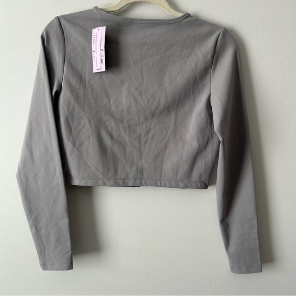Wild Fable butterbliss heat button front cropped cardigan NWT small - Picture 2 of 5